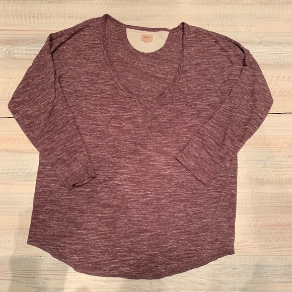 Aritzia Wilfred Free Over Sized 3/4 Sleeve Crew - Picture 1 of 3